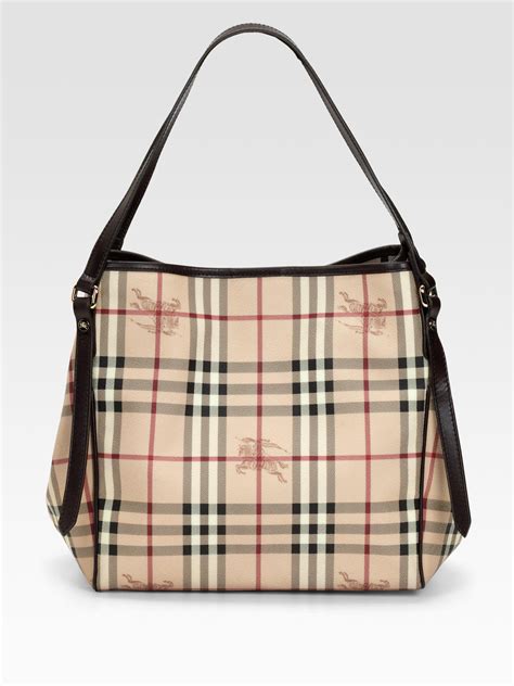 burberry small canter check &|Small Check Shoulder Bag in Black/calico .